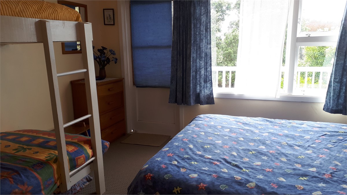 Another view of upstairs bedroom which opens out t