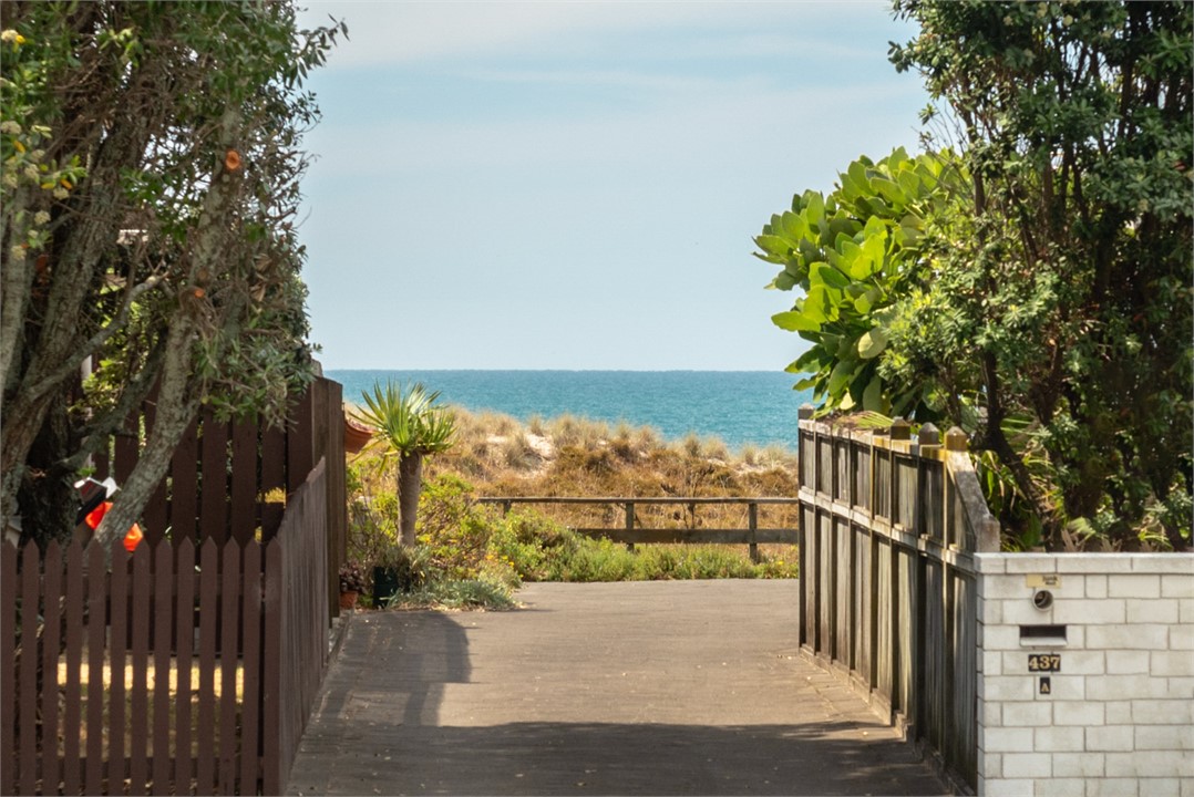 View from your deck across the street