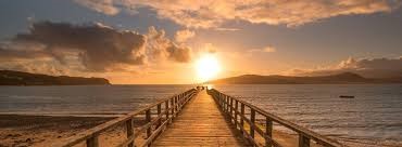 Opononi Wharf Sunset