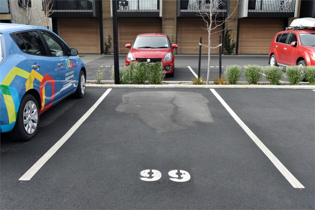Parking spot for the property