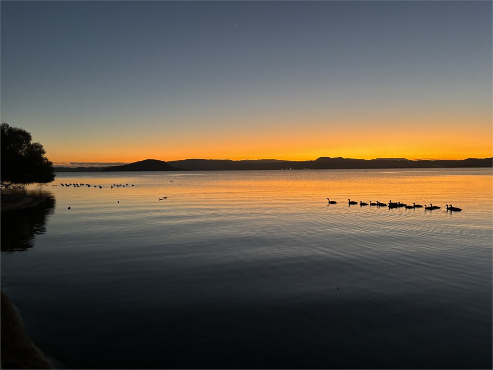 Sunrise at your door