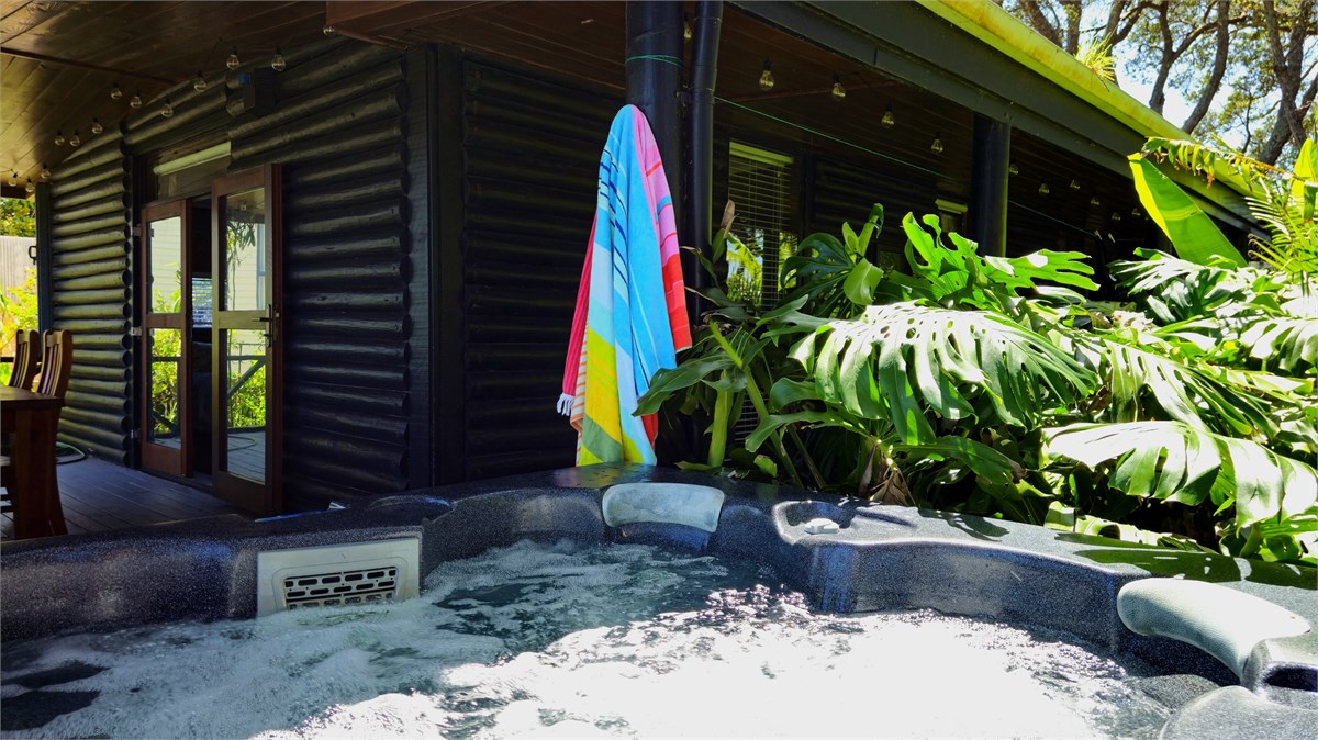 Soak as long as you like in your very own SPA!!!