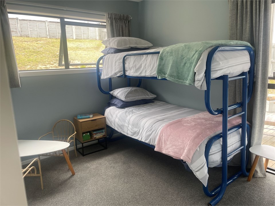 Bedroom 3 - Single bunks with wardrobe