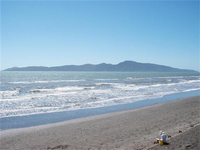 Beach view from our beach access steps