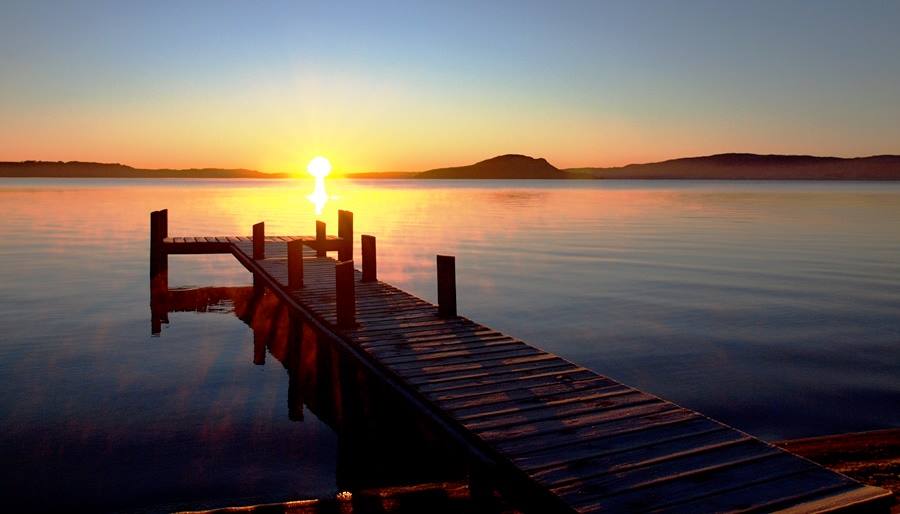 Spectacular sunrises and sunsets