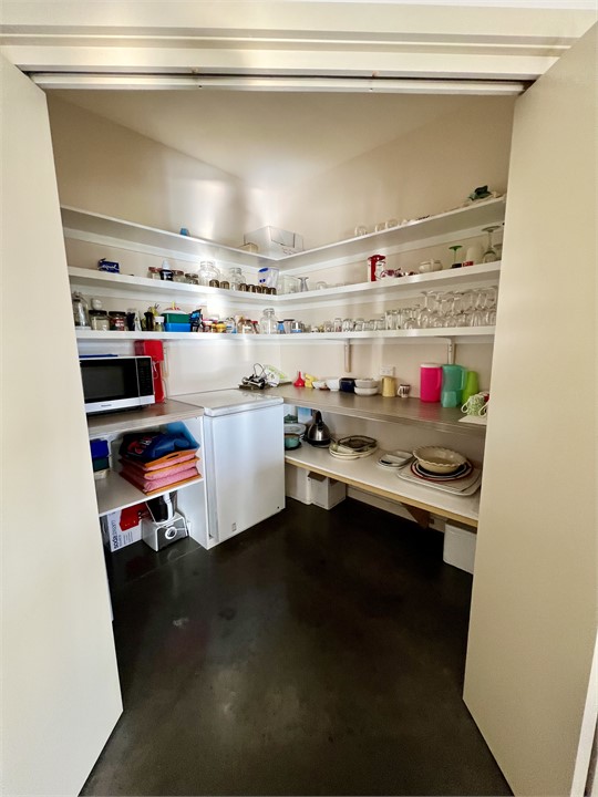 Huge, well appointed pantry