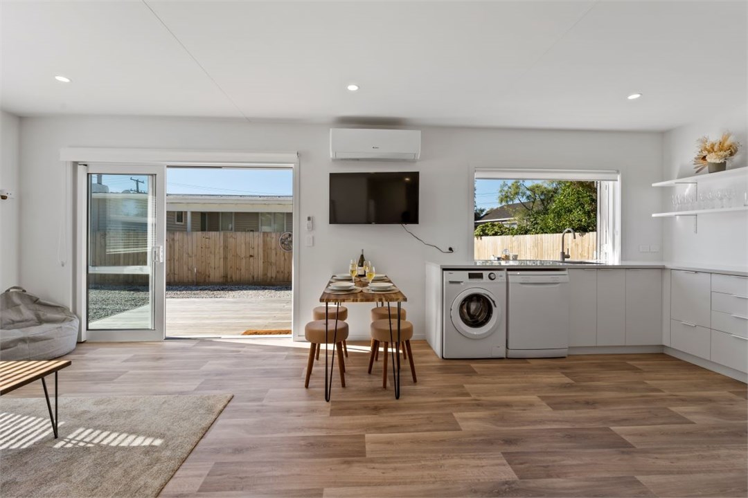 Open plan living area