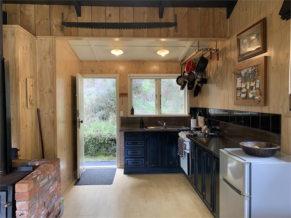 Entrance through the back door