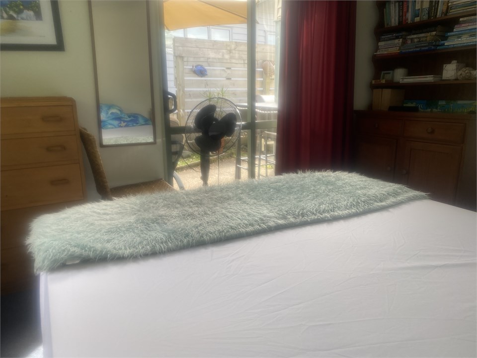 Queen bedroom with dresser and wardrobe Ranchslide