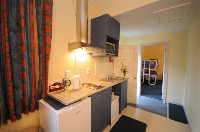 The Barn - kitchenette (and door to Annex)