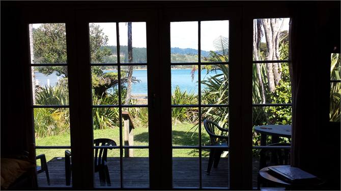 Doors out onto the deck