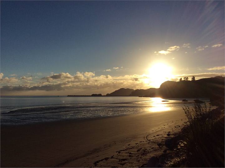 Sunrise- Winter on Pohara Beach