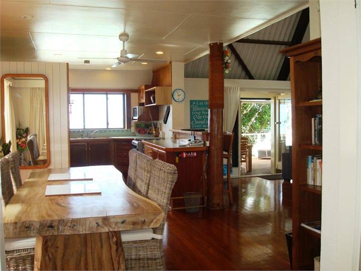 Kitchen and dinning area