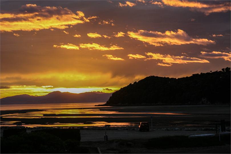 another perfect sunrise over the sand flats