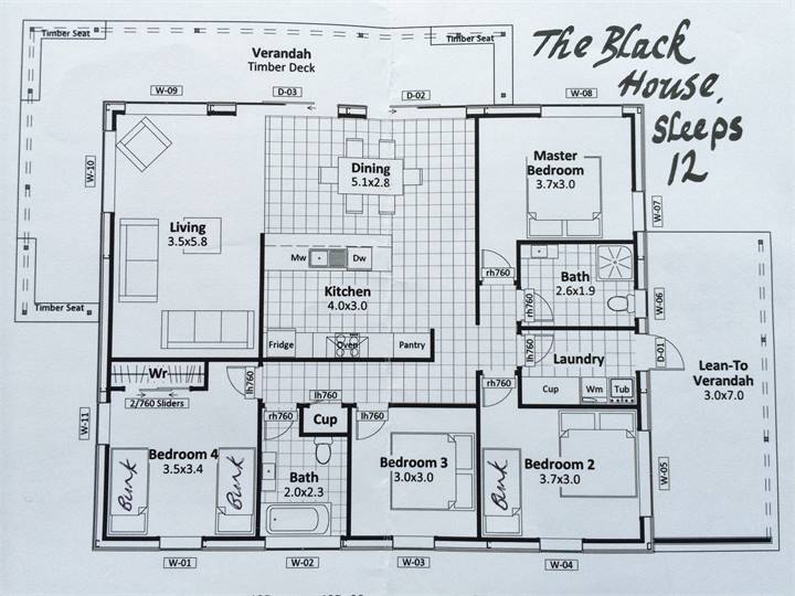 Black House Floor Plan