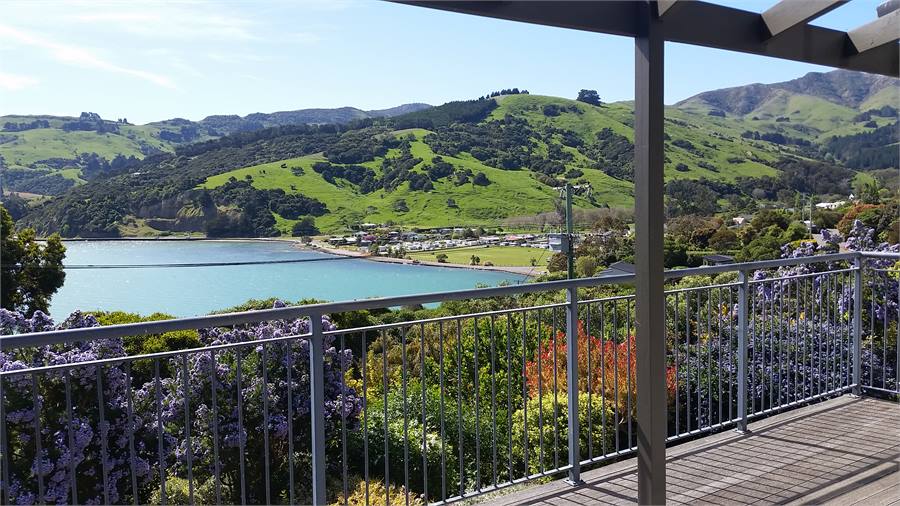 Decking off dining room