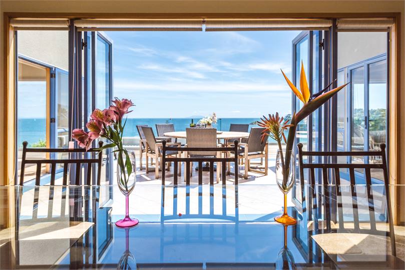 View from dining room