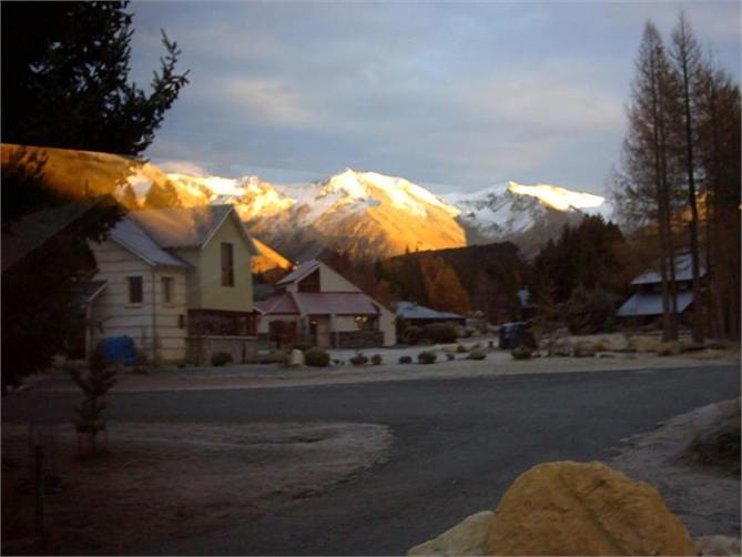 Setting Sun on Craigieburn Range