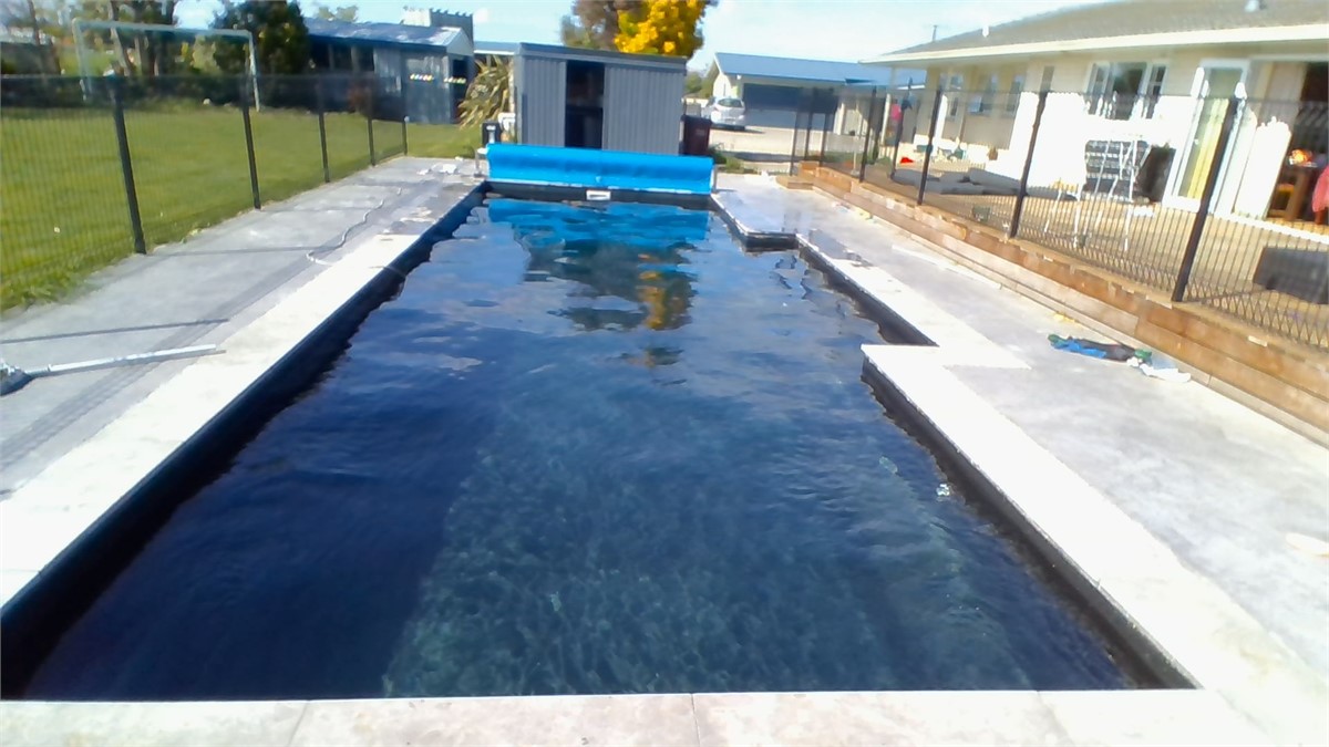 Heated salt water pool-available September until A