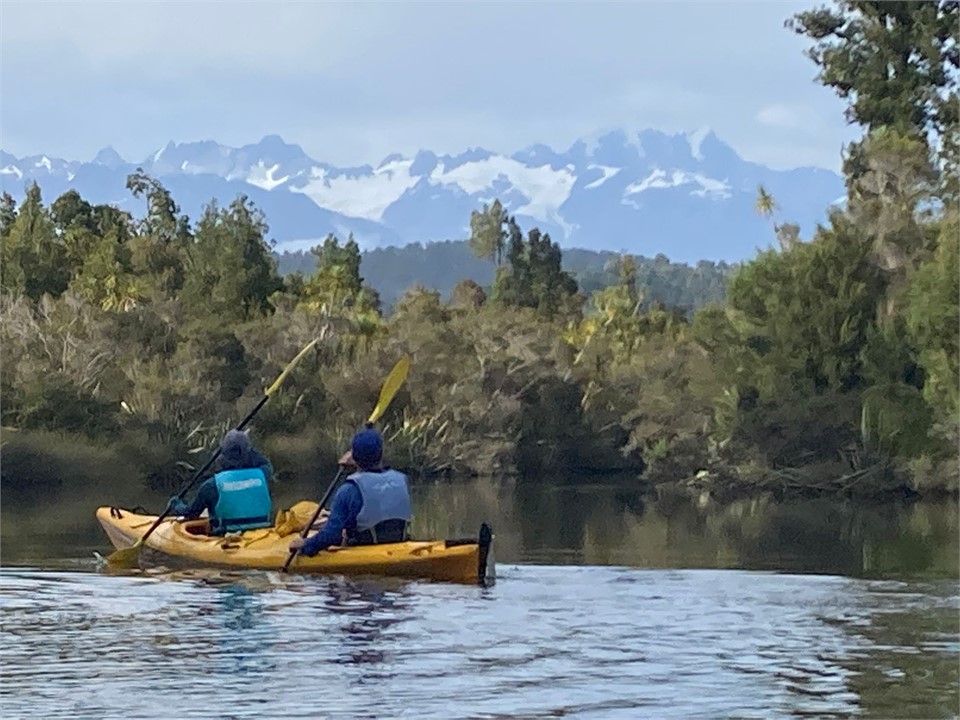 Enjoy a day out kayaking on the lagoon