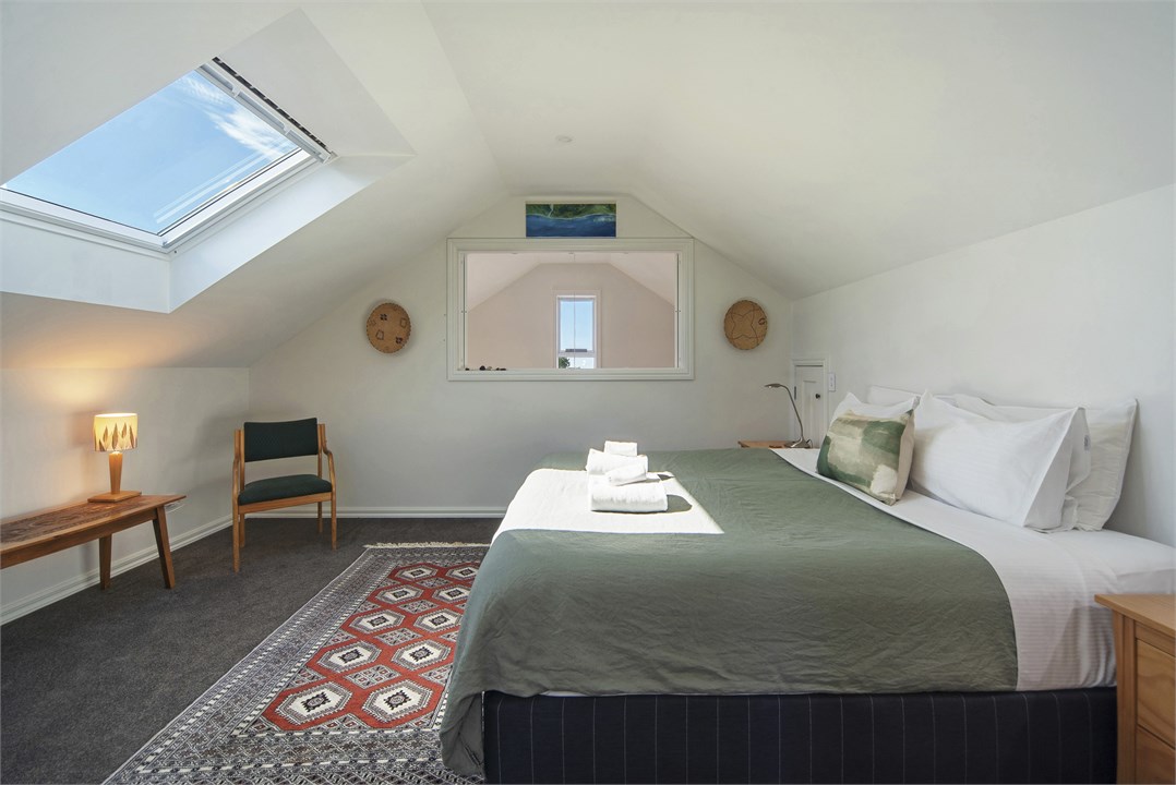 Upstairs bedroom with Super King bed