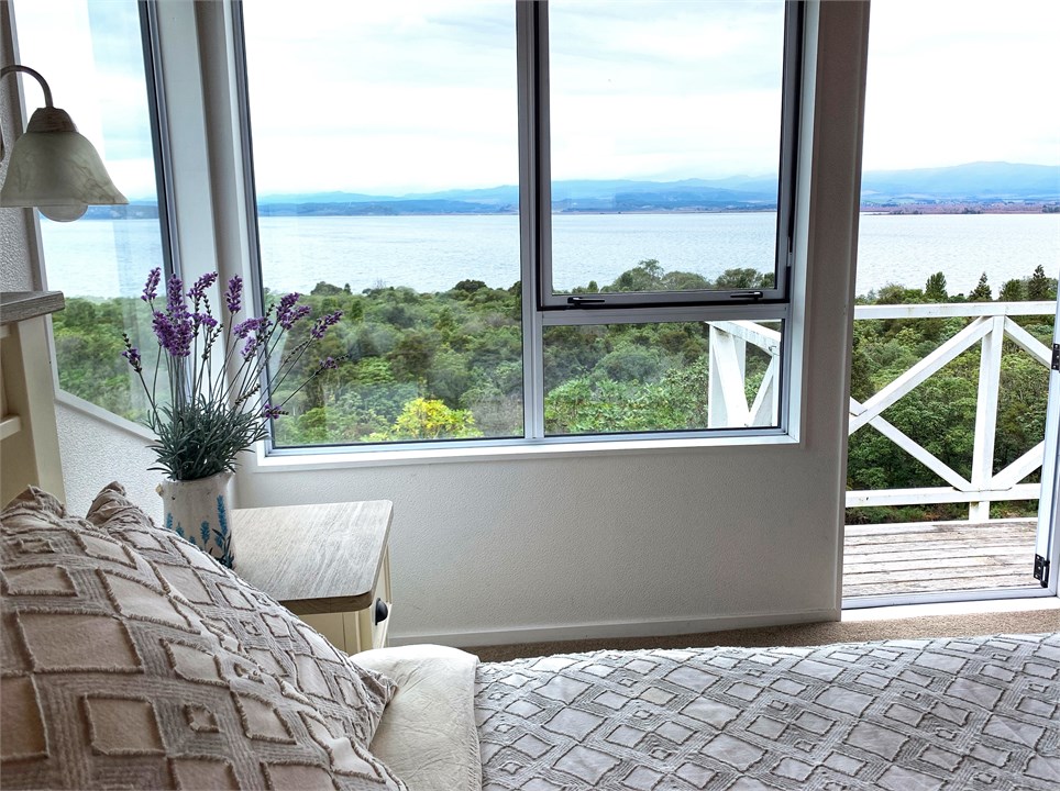 Spectacular views from the Master Suite