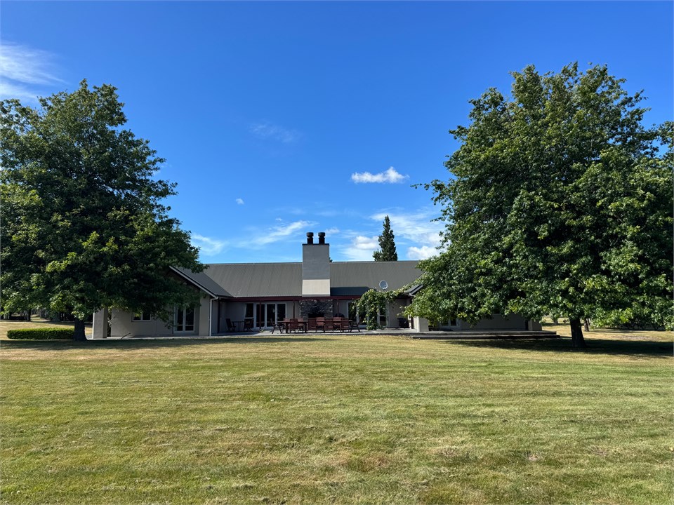 View of Back Side of House