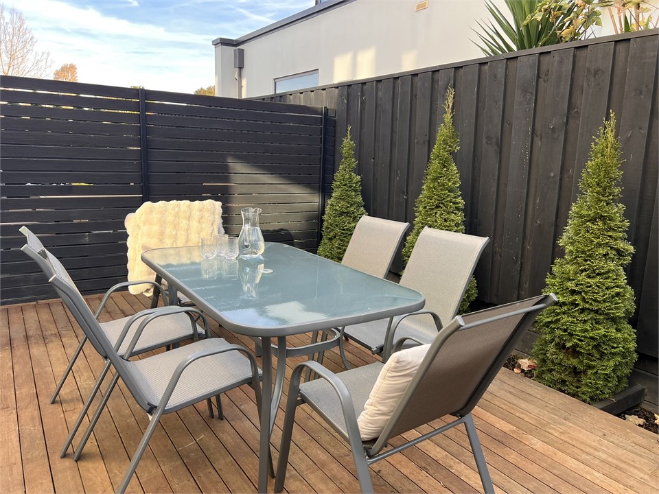 After a day of city adventures, kick back and enjo