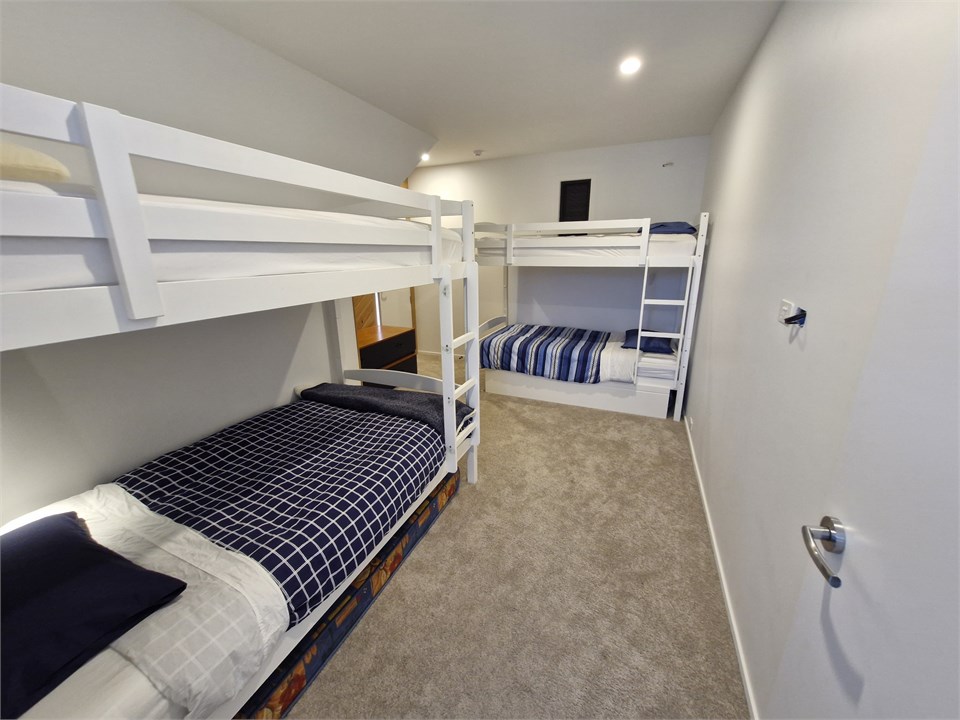 2 X Super King bunks, fit adults.