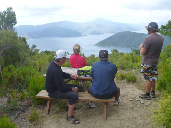 Superb view from the top of the hill above Cherith