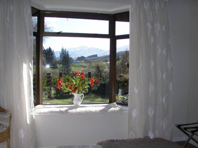 Beautiful rural and mountain views from bedrooms