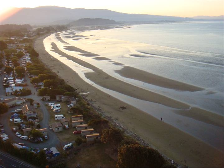 Dusk - Summer overlooking Pohara Beach