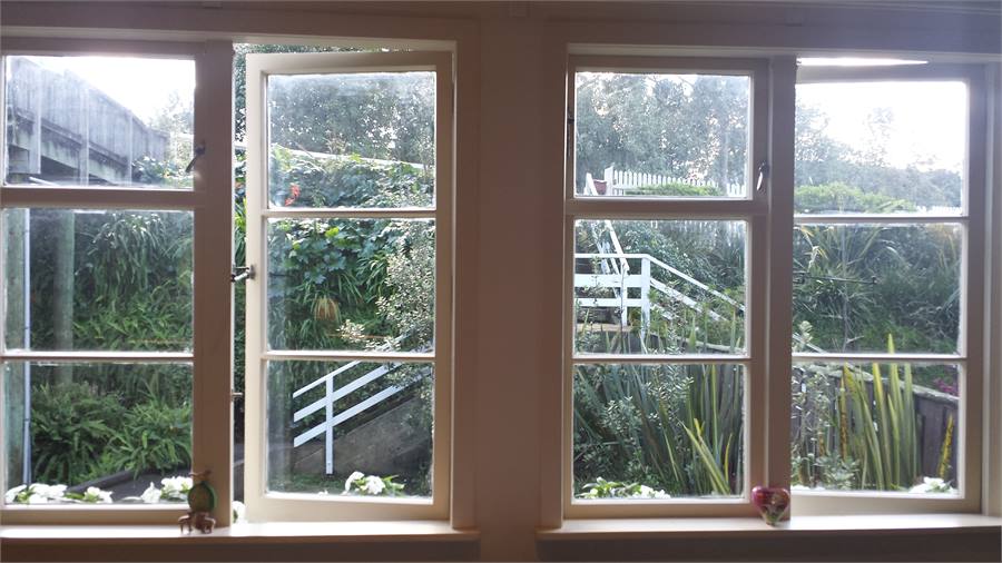 Views from window of lounge