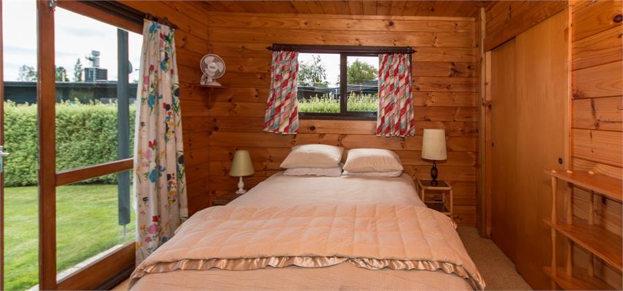 Sleep-out master bedroom