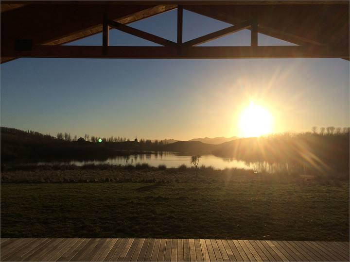 Early winters morning.