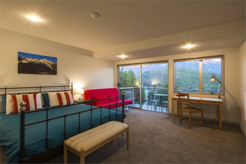 Bedroom 2 with private balcony