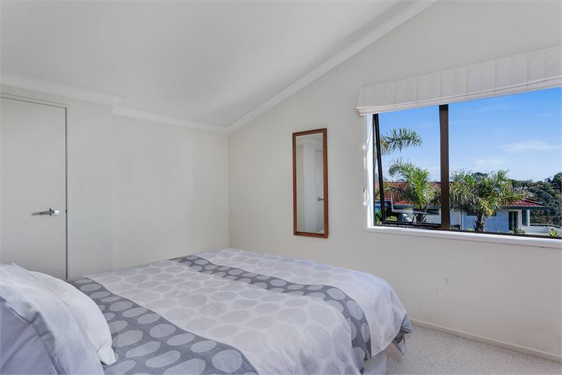 Amazing sunsets from this bedroom