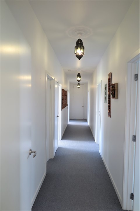Corridor to bedrooms and bathrooms