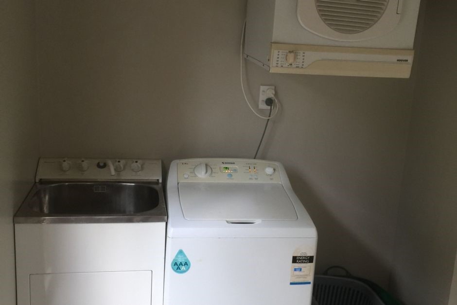 Laundry with auto washer & dryer