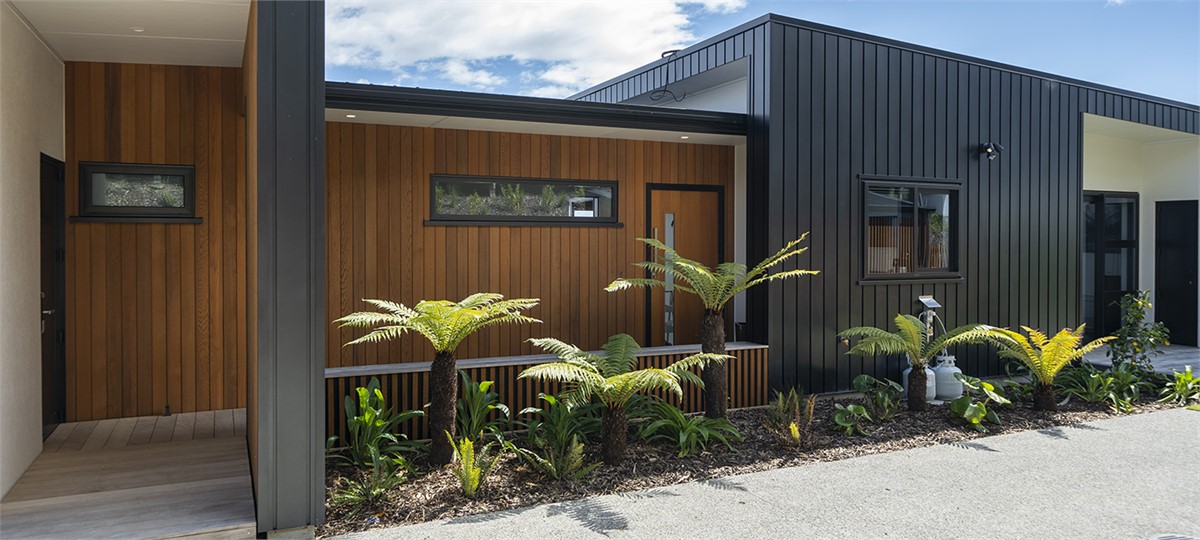 Entrance to the property