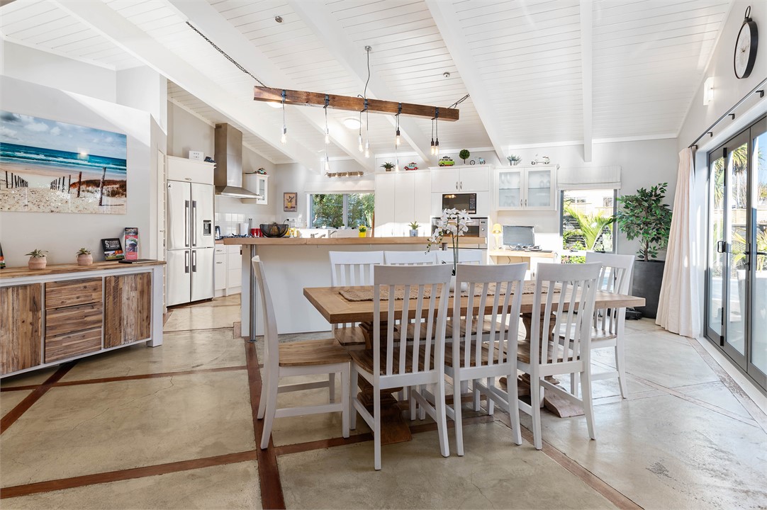 Dining Kitchen out to entertainment area