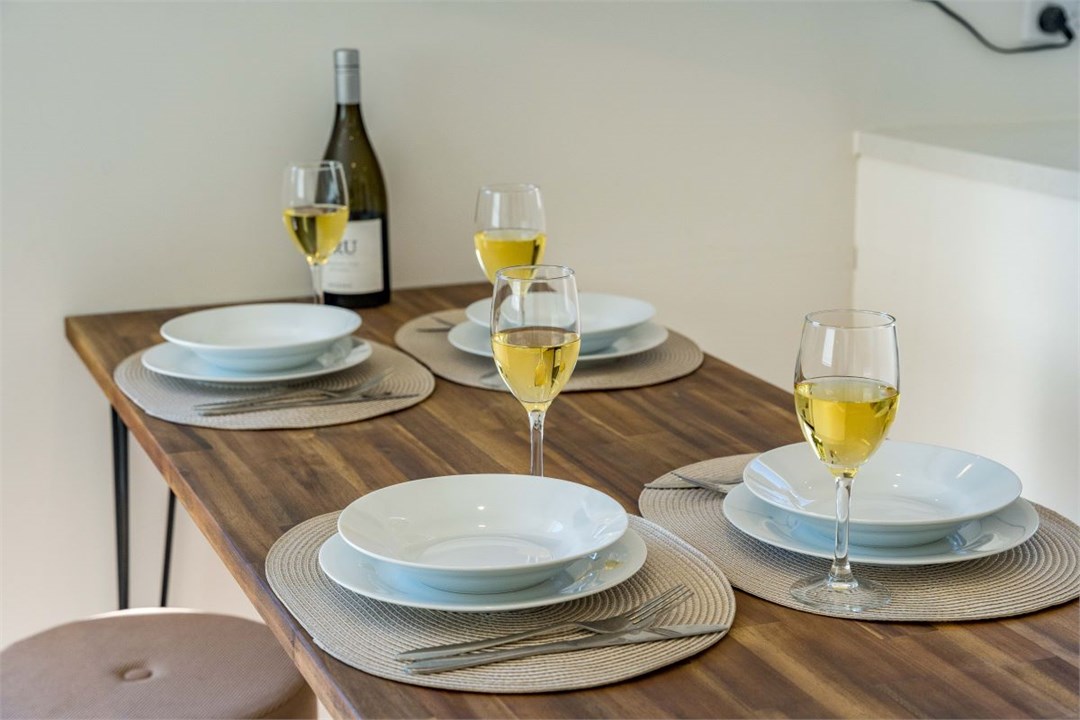 Open plan living area