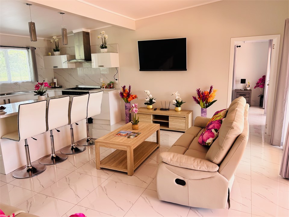 Inside lounge and dining