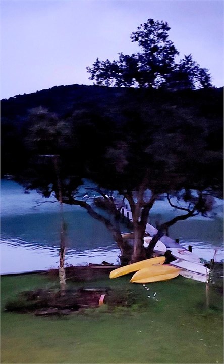 Evening cottage view