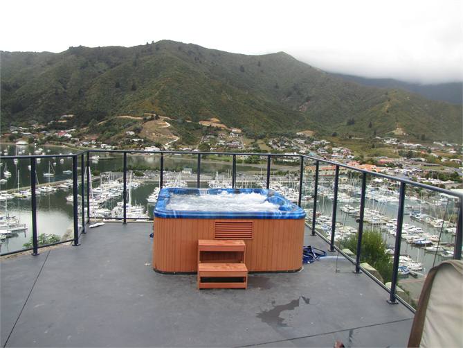 Spa New Glass Saftey Fence