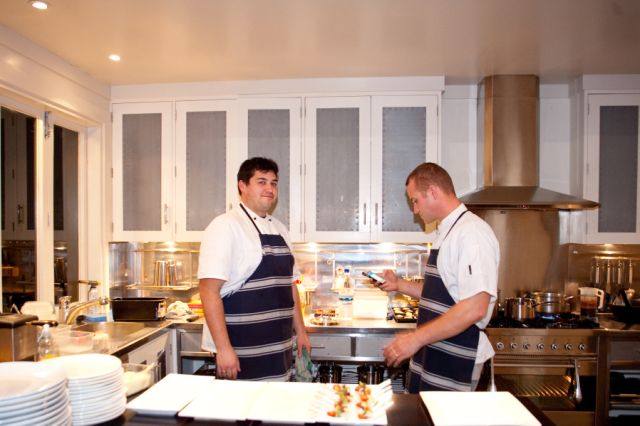 We can bring in a chef