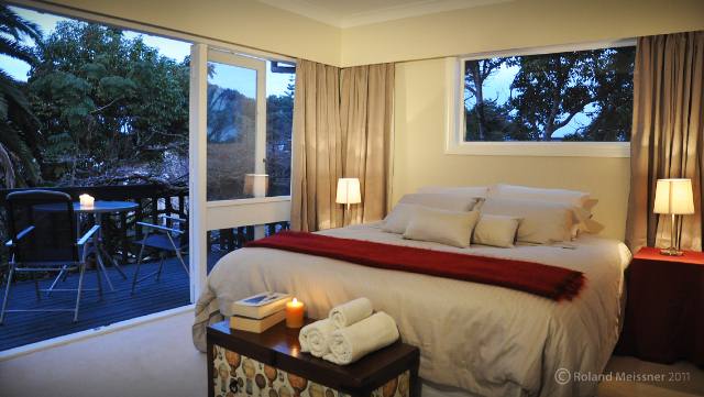 House Bedroom 1 with outdoor first floor deck