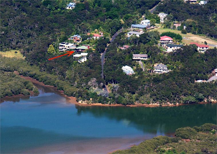 Aerial View of House