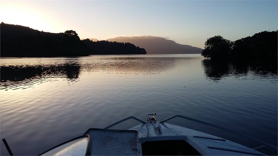Tarawera sunrise