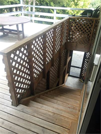 Secure external access to downstairs